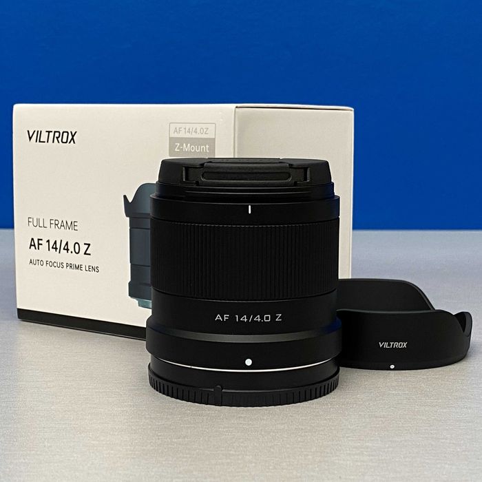 Viltrox AF 14mm f/4.0 STM ASPH | Nikon Z | NOVA | 3 ANOS DE GARANTIA