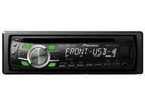 RadioCDText-MP3 Pioneer DEH-2320UB AUX USB MOSFET 50W Bass EQ Sub 2RCA