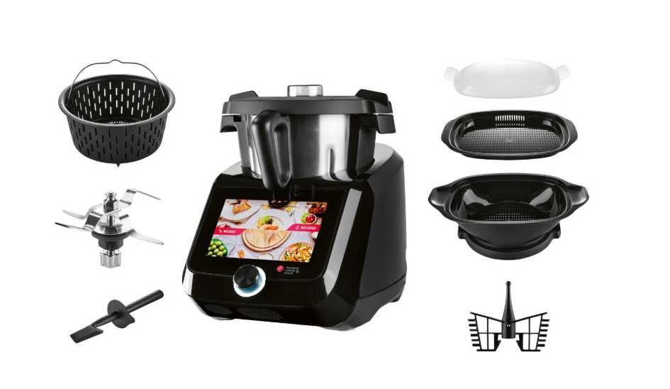 Termorobot MC Smart z Wi-Fi, 1200 W, czarny, nowy maj 2025