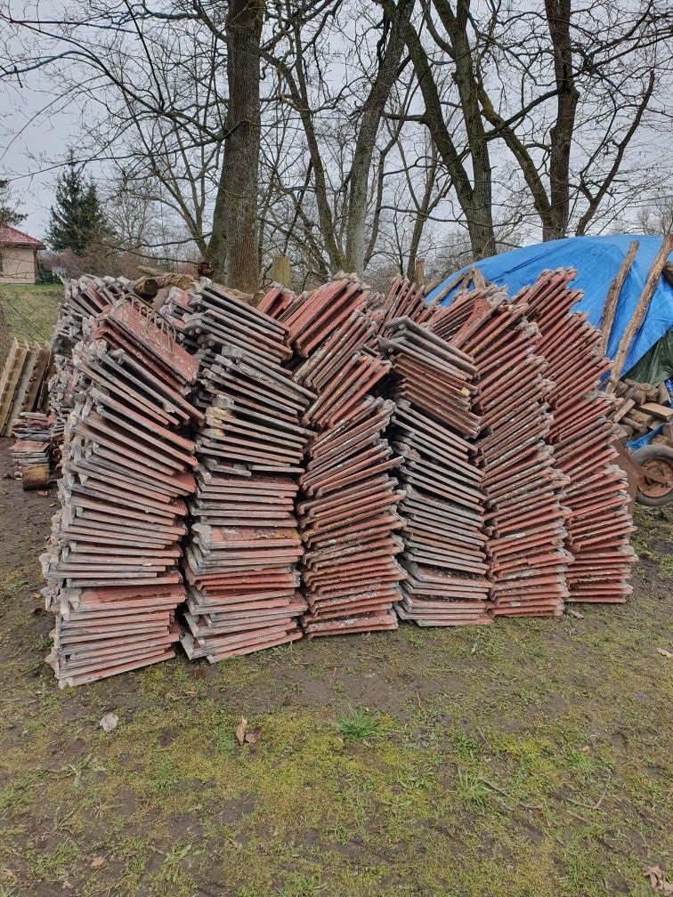 Dachówka stara poniemiecka.