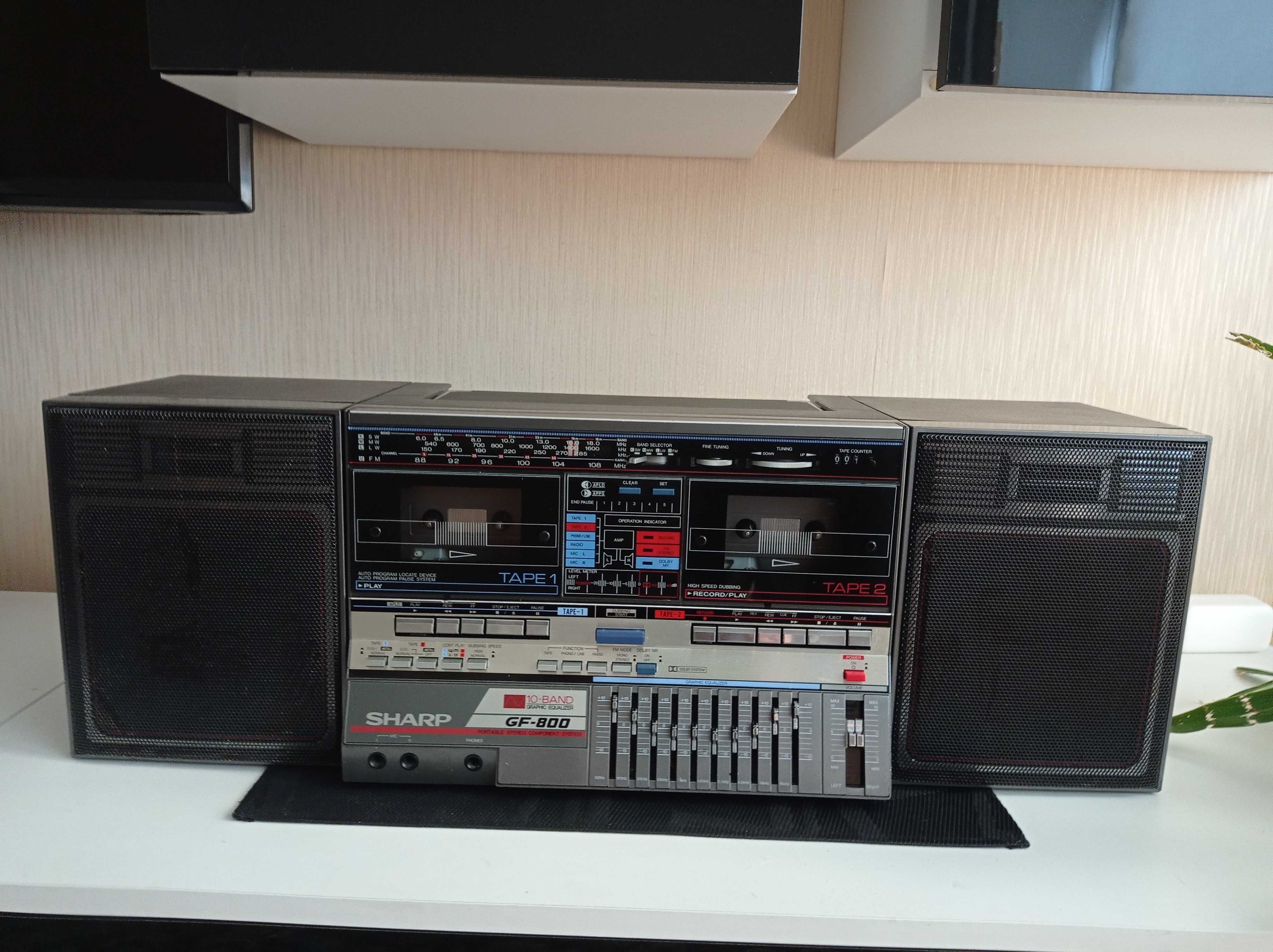 Магнітола SHARP GF-800E(D) з блютуз