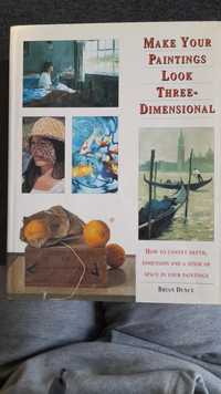 Livro "Make your paintings look three-dimensional"