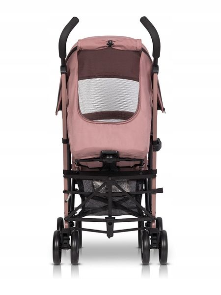 Nowy Lekki Wózek Spacerowy Euro-Cart EZZO Parasolka Spacerówka Rose