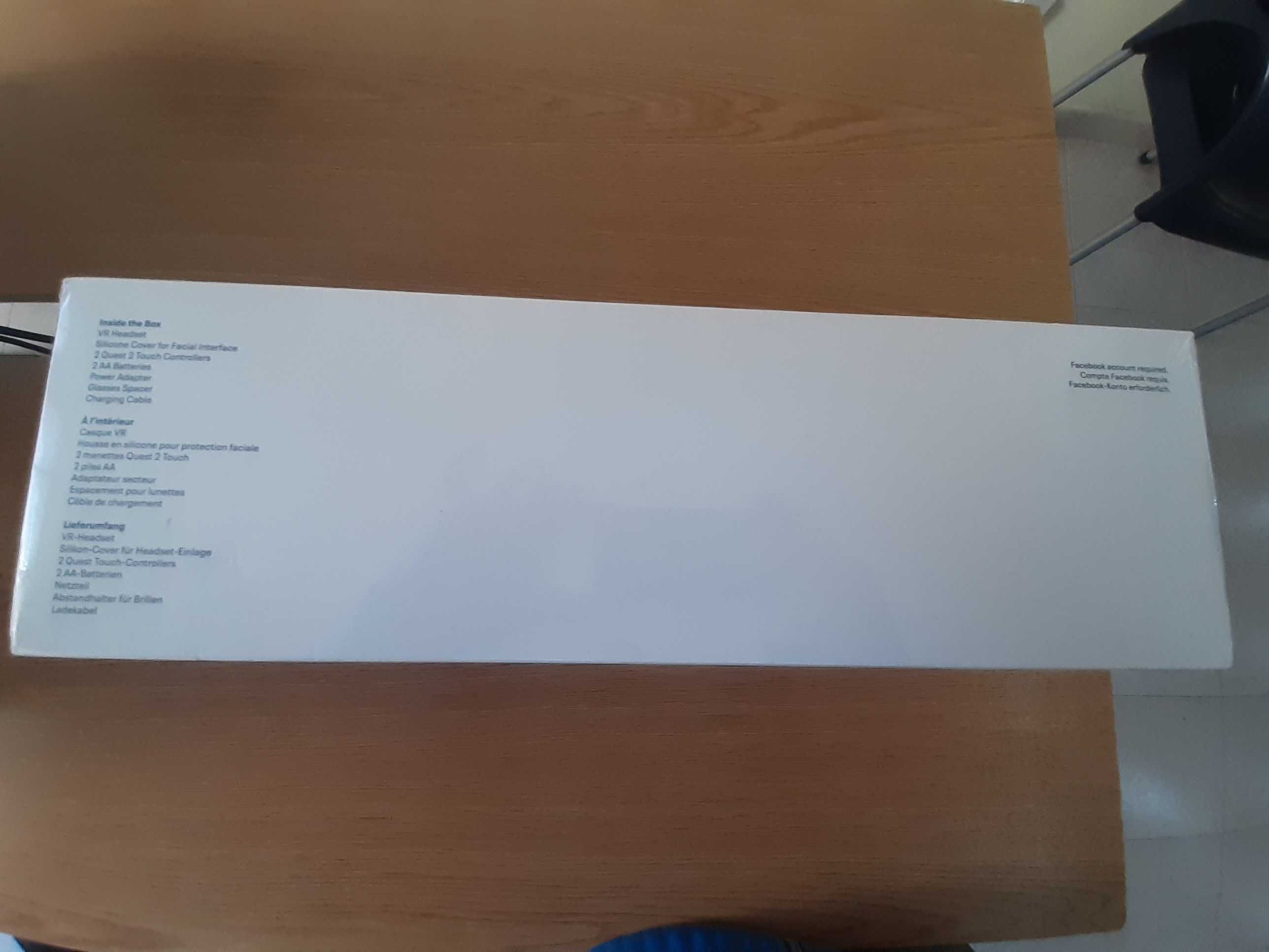 Óculos de realidade virtual Meta Quest 2 256GB Novos a estrear