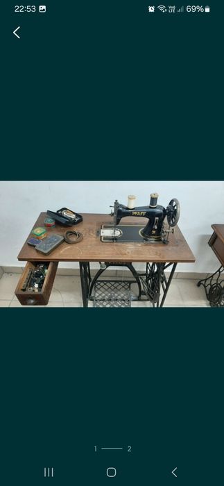 Sprzedam  zabytkową maszynę PFAFF