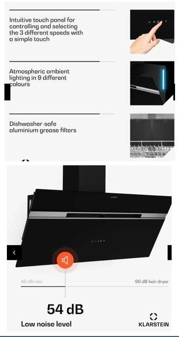 Exaustor KLASTEIN Pouco usado