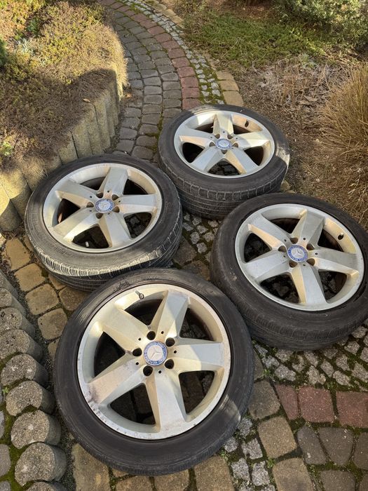 Felgi Koła Mercedes-Benz Oryginalne 5x112 17 Cali Opona