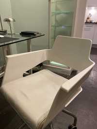 Cadeira de escritorio branca design area