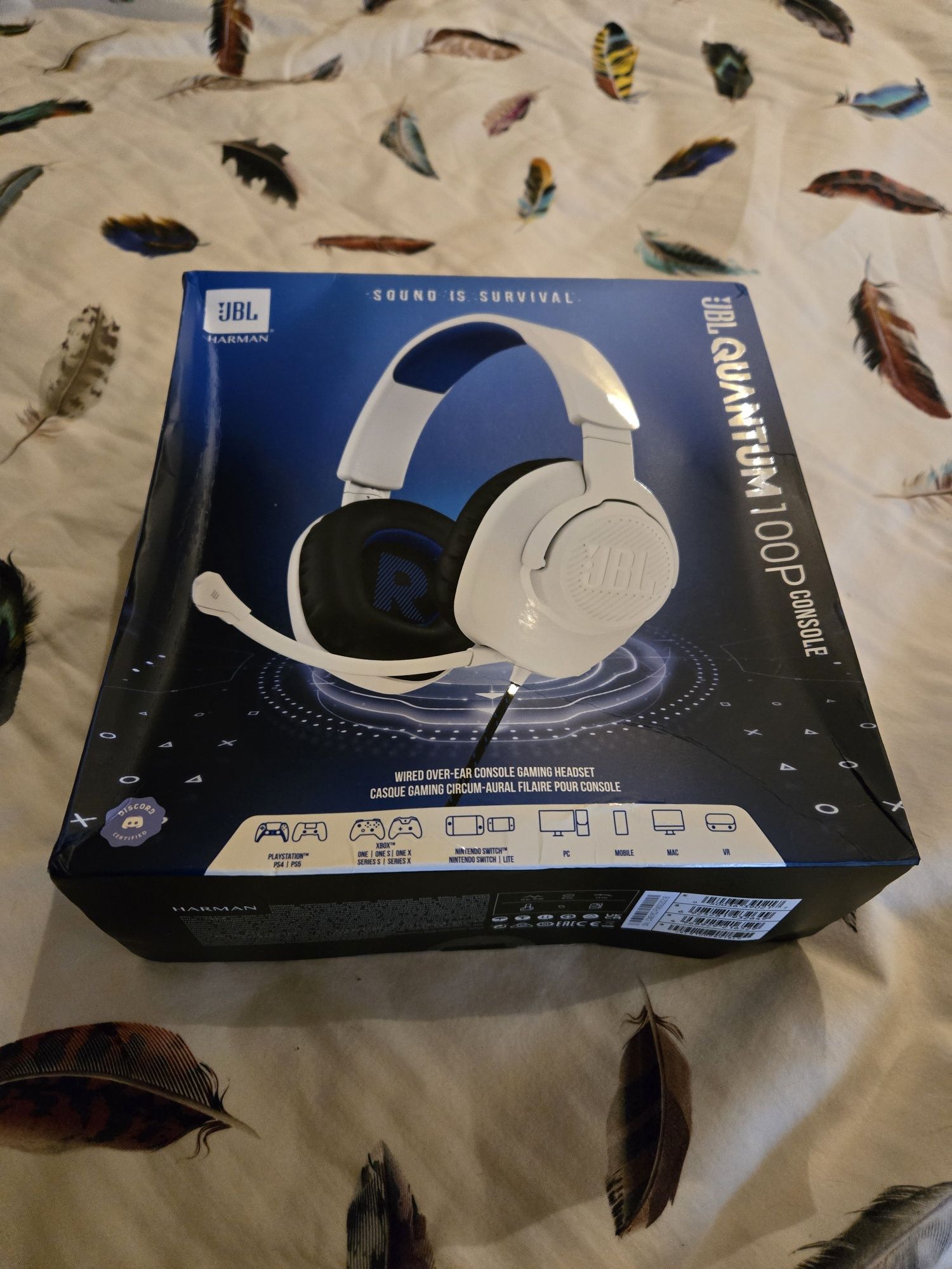 Ігрова гарнітура JBL Quantum 100P