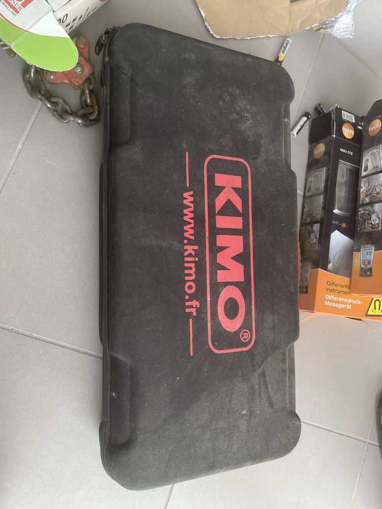 Kimo anomometr wiatraczkowy LV130 i stozek pomiarowy
