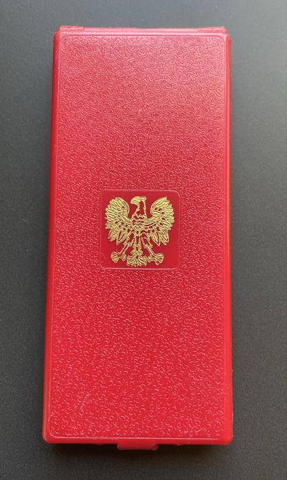 Medal Rodła PRL w pudełku