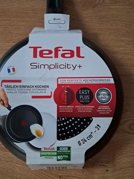 Patelnia nowa tefal