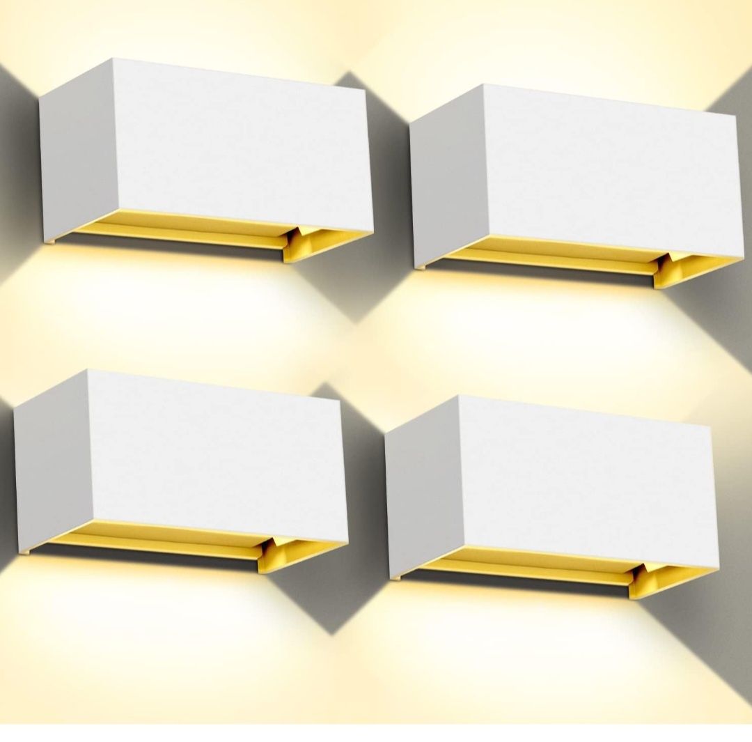 Lampy zewnętrzne i wewnętrzne led Wall light 4 szt