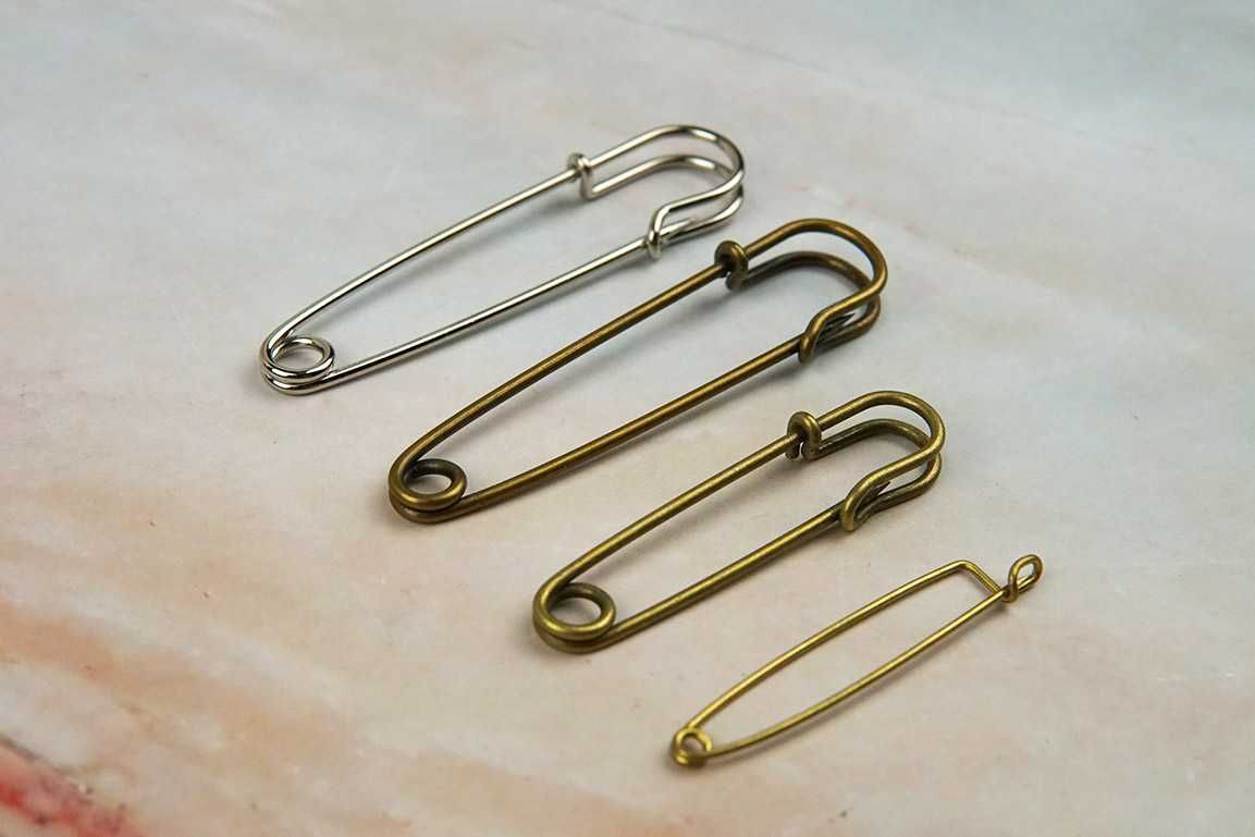 NOWA szpilka collar pin do koszul spinki eleganckie srebrna złota