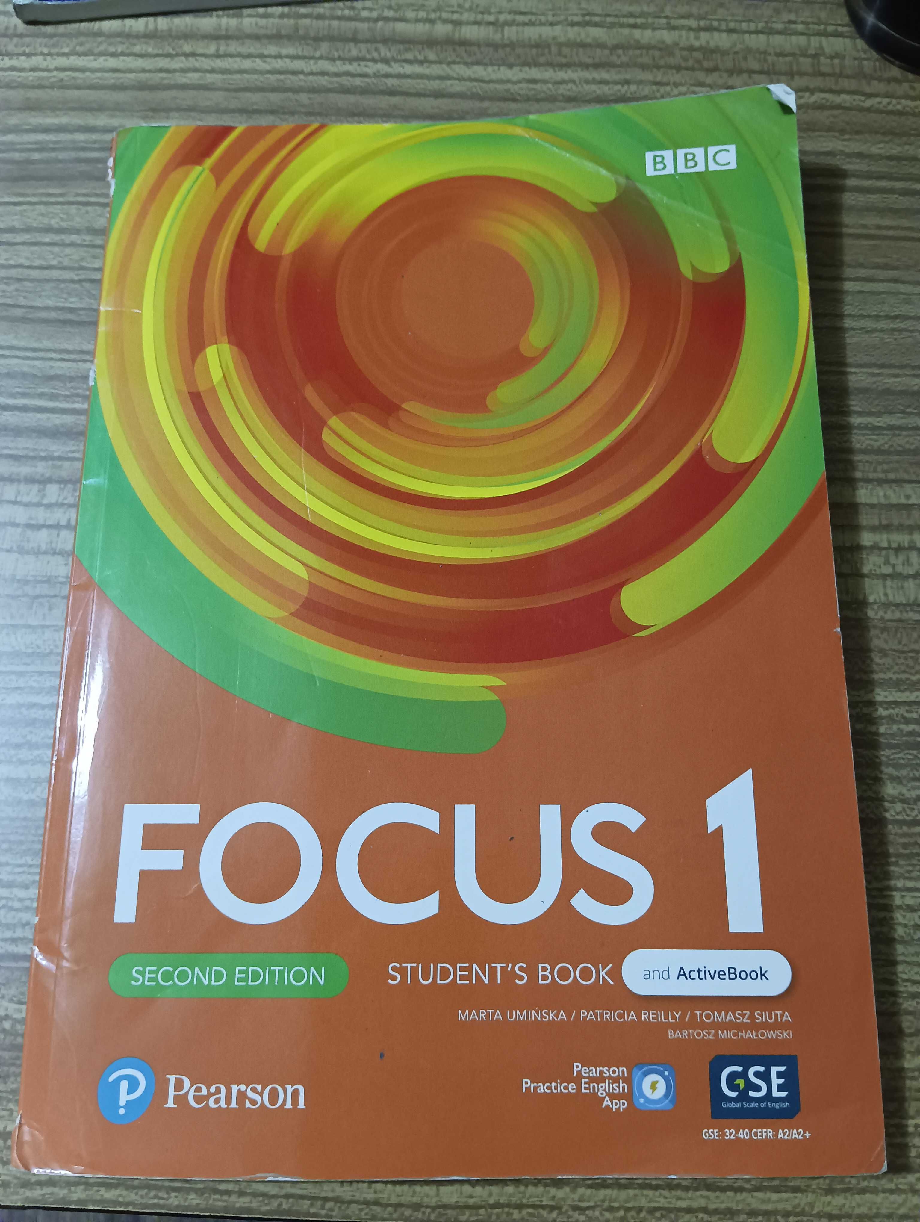 Focus 1 work and student's book уровня A2/A2+