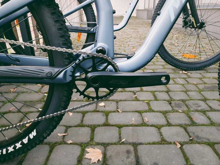 Merida One-Twenty 300 XShort (15,5"), niebieski/limonka, -35% OKAZJA!