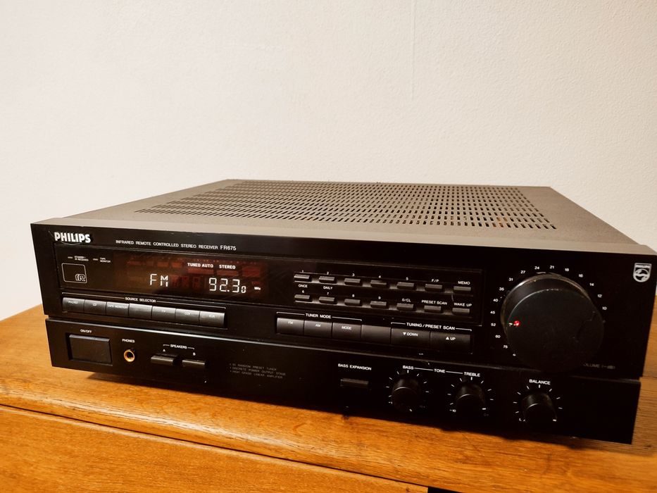 WYPRZEDAŻ! 2 X 60 Watt Amplituner Philips FR 675