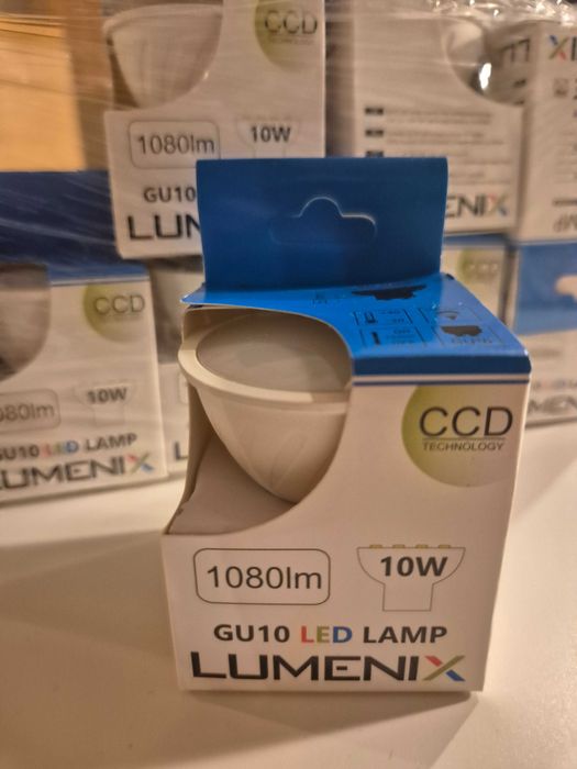 Żarówka LED GU10 1080lm 10W CCD ZIMNA