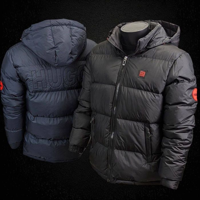 Зимова куртка з капюшоном Хуго