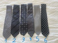 Gravatas | em tons de cinzento e preto