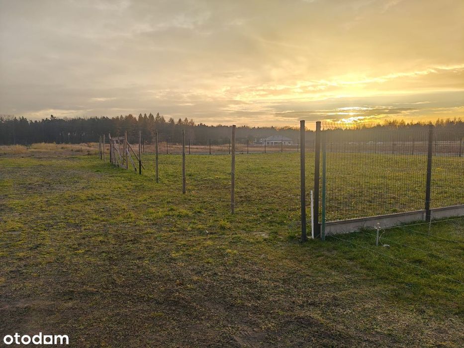 Działka budowlana 1068m² w spokojnej okolicy * Pod lasem * Ostrów Łask
