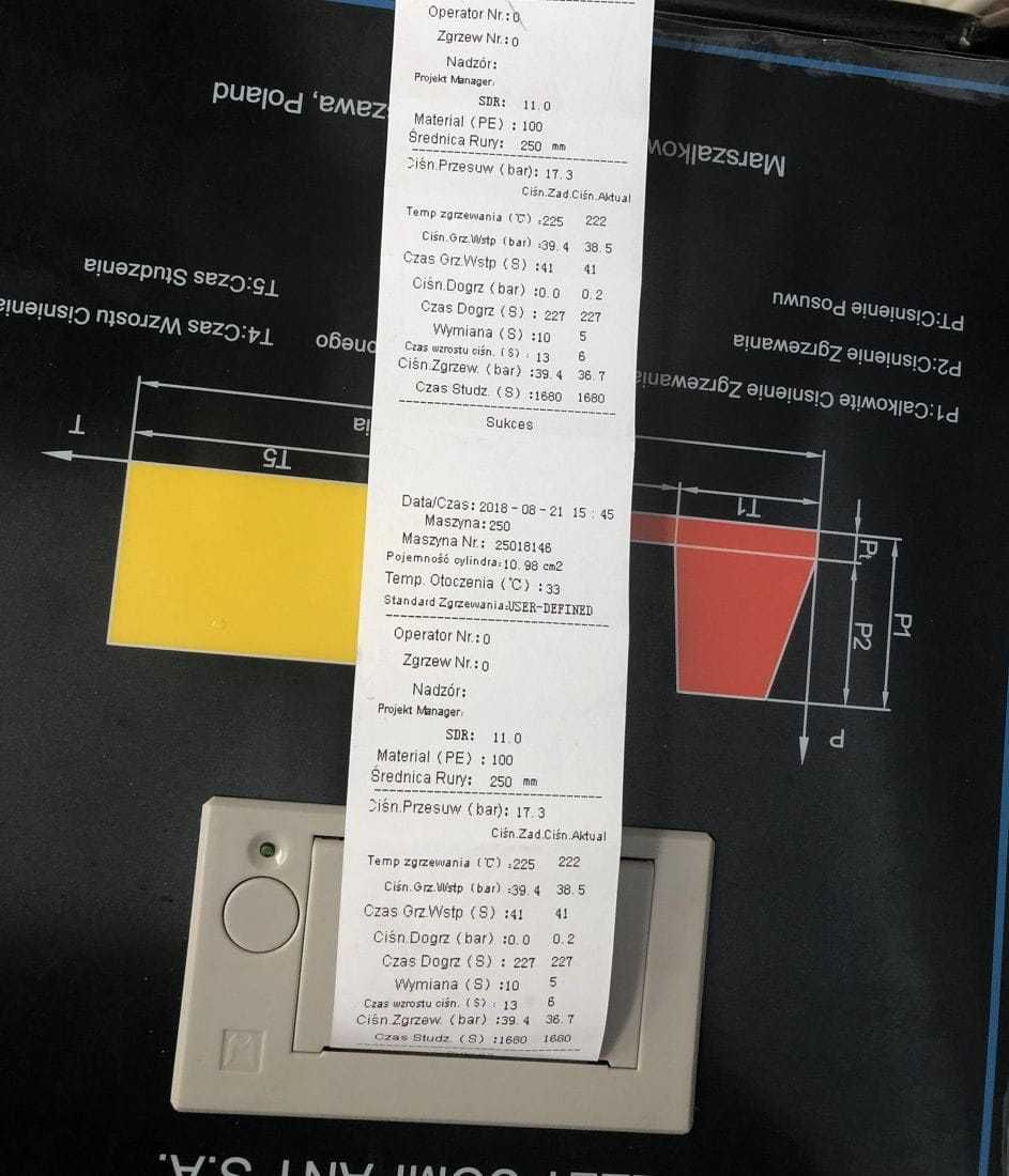 Automatyczna Zgrzewarka Doczołowa DEZET HQD-250