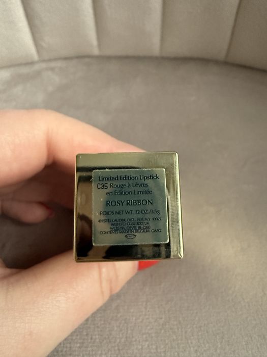 Estee Lauder rosy ribbon limitowana szminka pomadka
