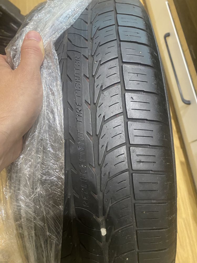 Запаска 205/65 R16+ органайзер, комплект з домкратом