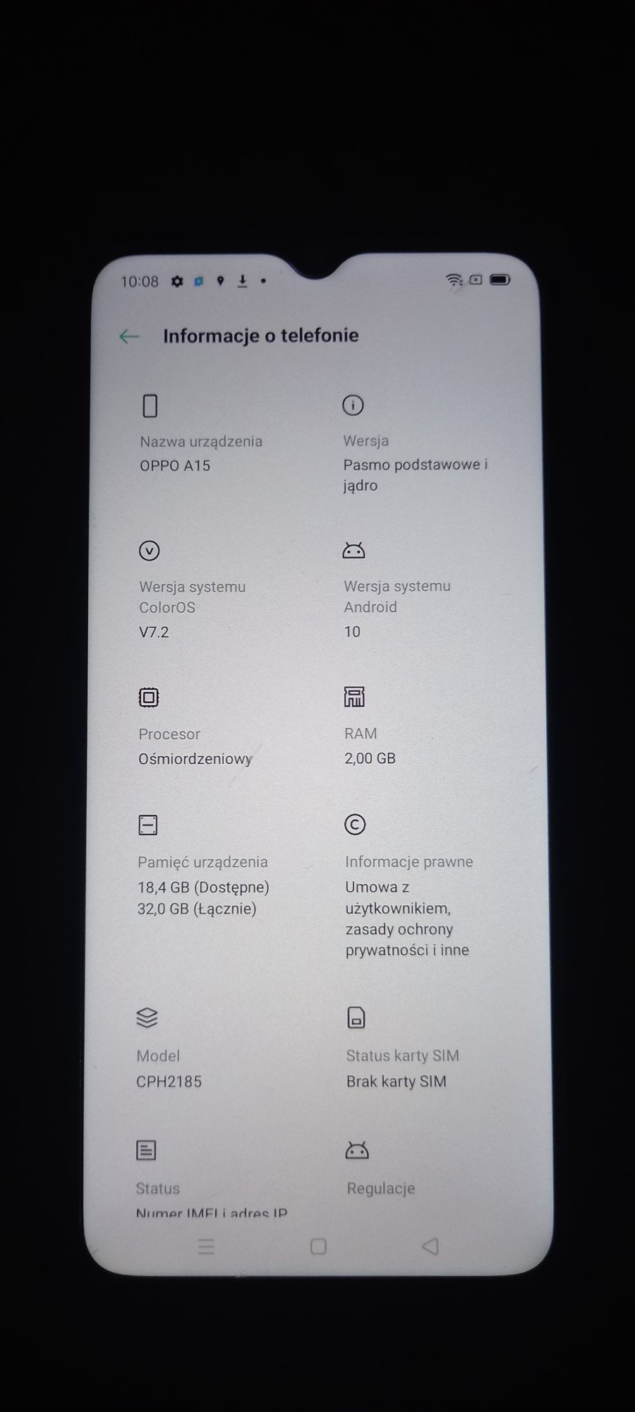 Oppo A15 CPH2285