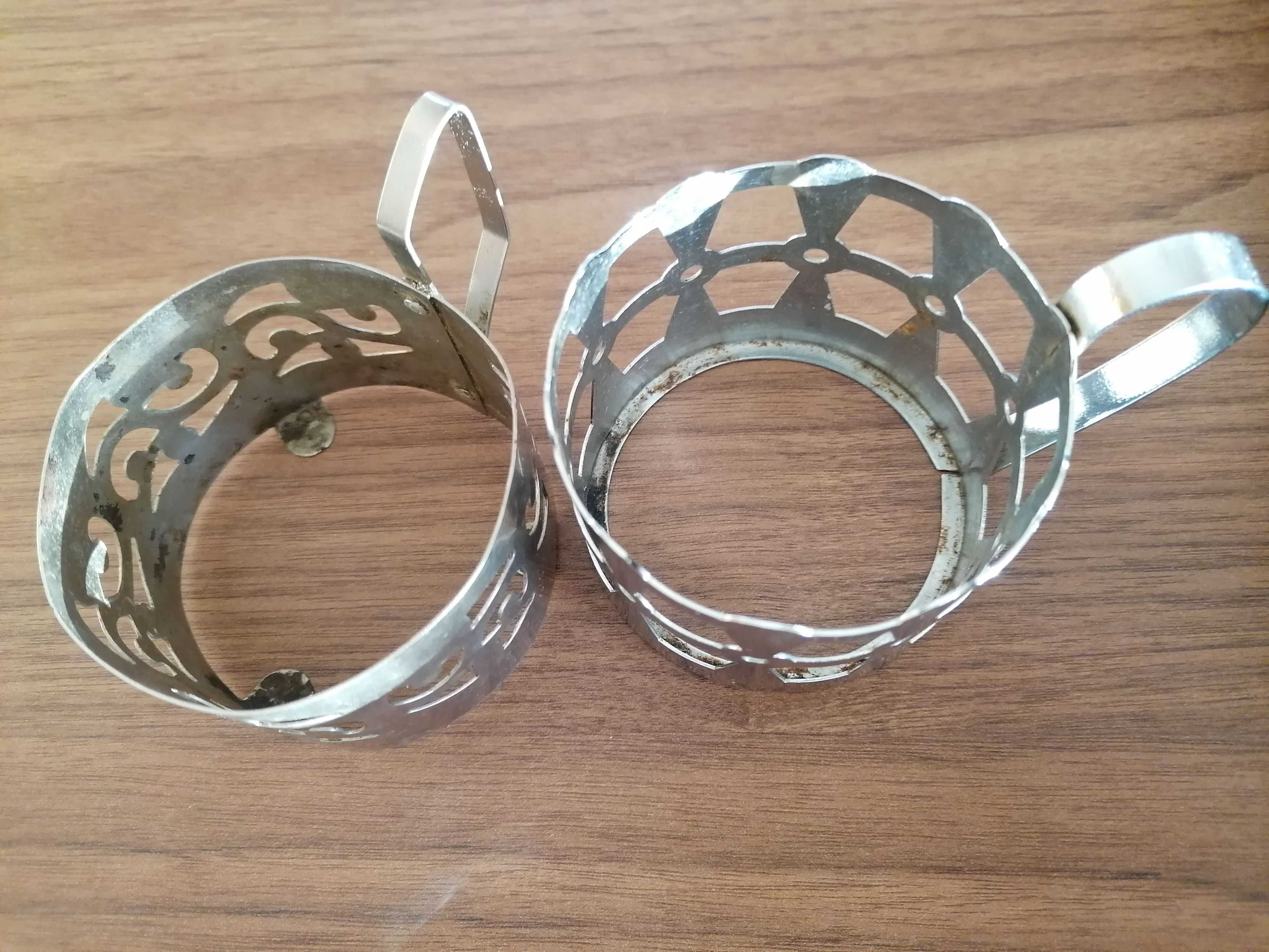 Koszyczek metalowy,uchwyt do szklanki.