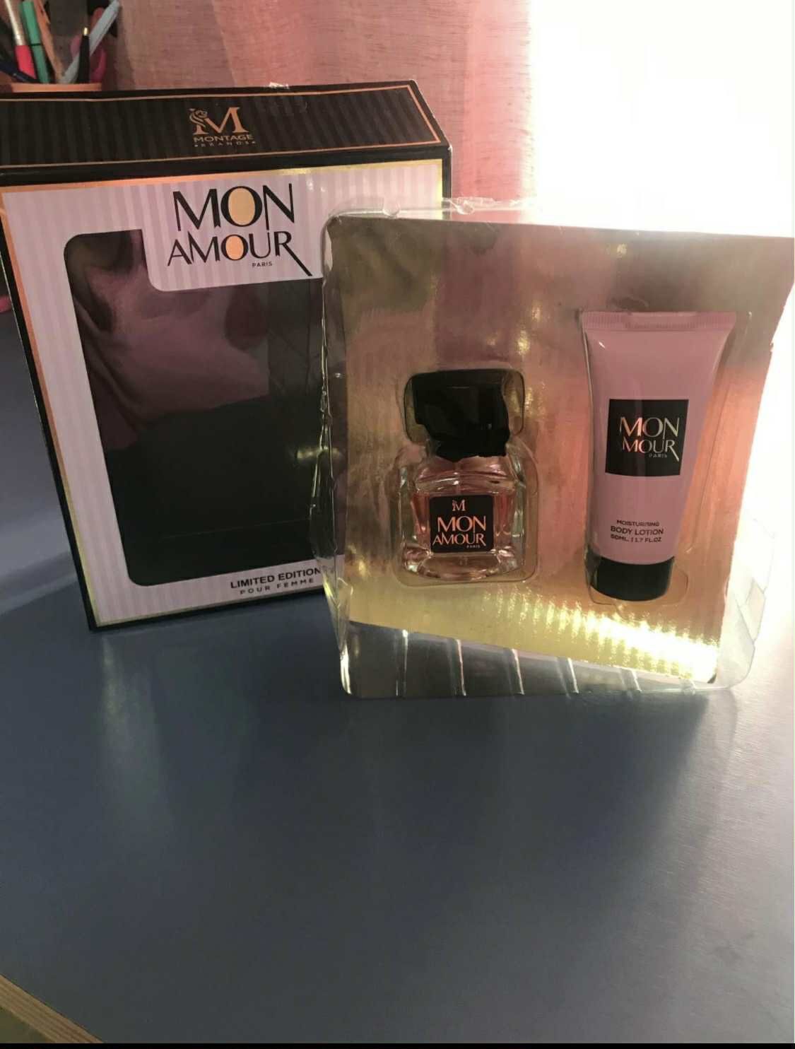 Eu de perfume + creme de corpo