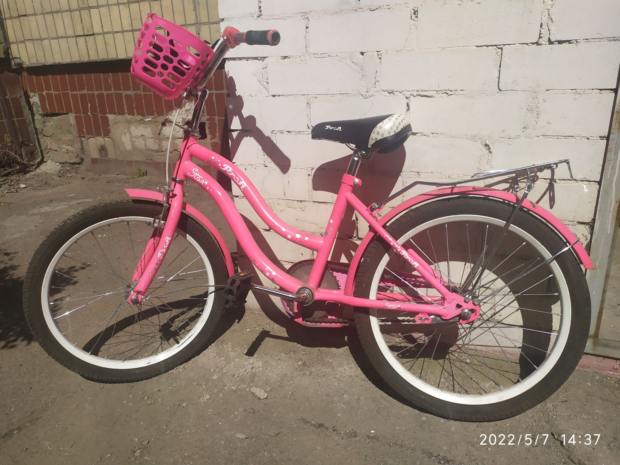 Велосипед для девочки Profi Star 20колеса