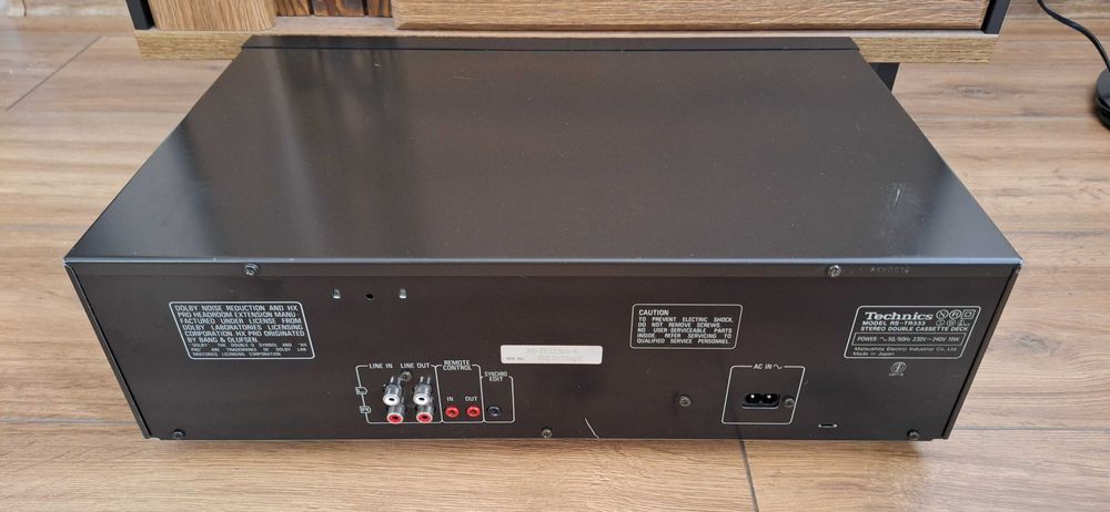 Magnetofon Kasetowy Technics RS-TR333 ! BDB STAN ! Paski do wymiany !