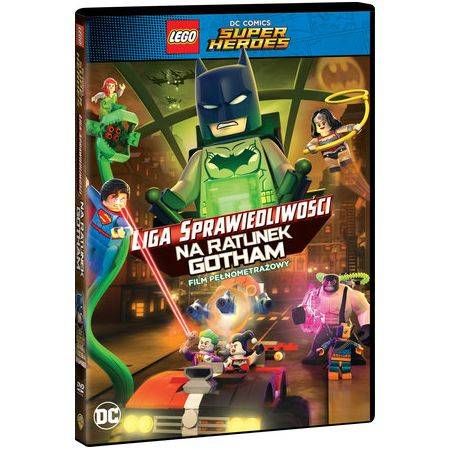 Lego Liga Sprawiedliwości : Na Ratunek Gotham Film Dvd - Nowy - Folia