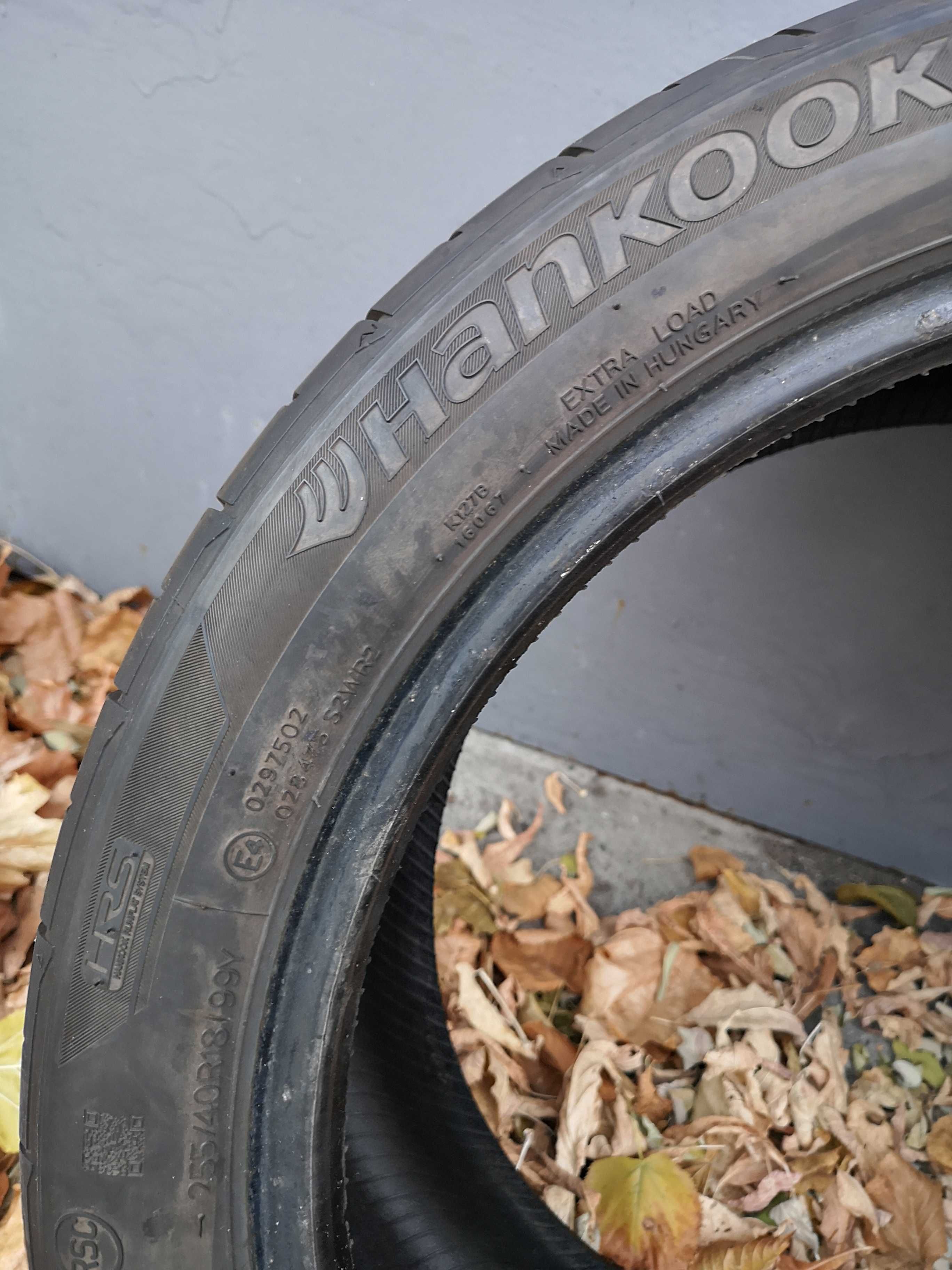 продам резину   255/40 R18 Ханкук лето  hankook