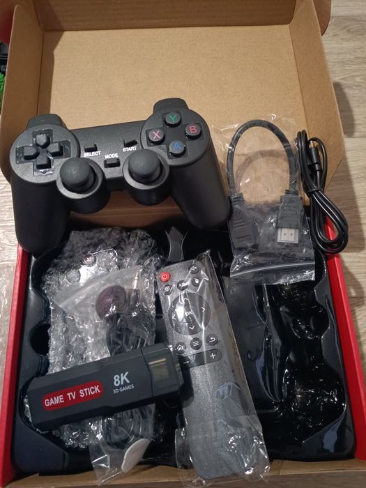 TV Stick игрова AndroidTV приставка+Игры