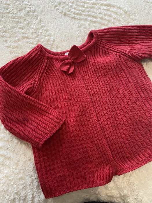 Sweterek dziewczęcy 80