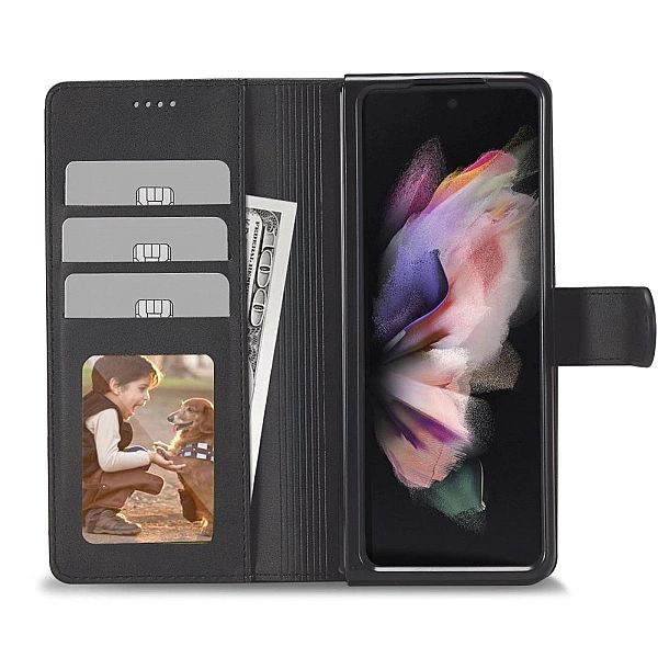 Tech-Protect Wallet Galaxy Z Fold 7 Black