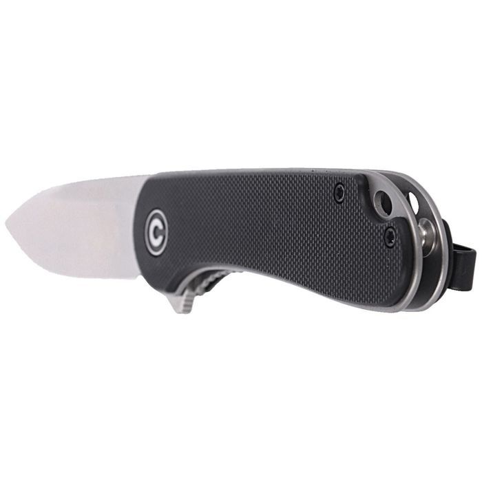Nóż składany CIVIVI Elementum Flipper Black G10, Satin Finish