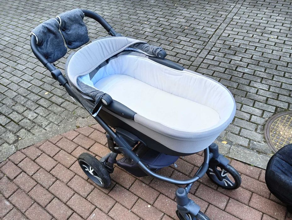 Bebetto Holland 3w1 , komplet z adapterami i nosidełkiem Maxi Cosi