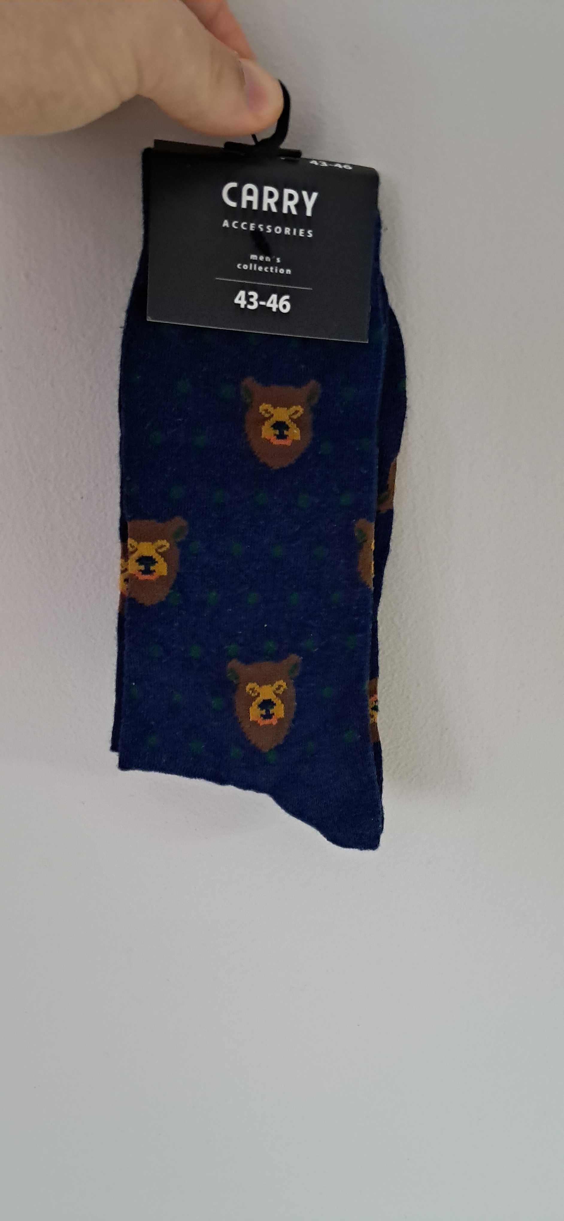 Skarpetki Skarpety Sock CARRY Rozmiar 43-46 NOWE Bawełna 70% TF-1R-013