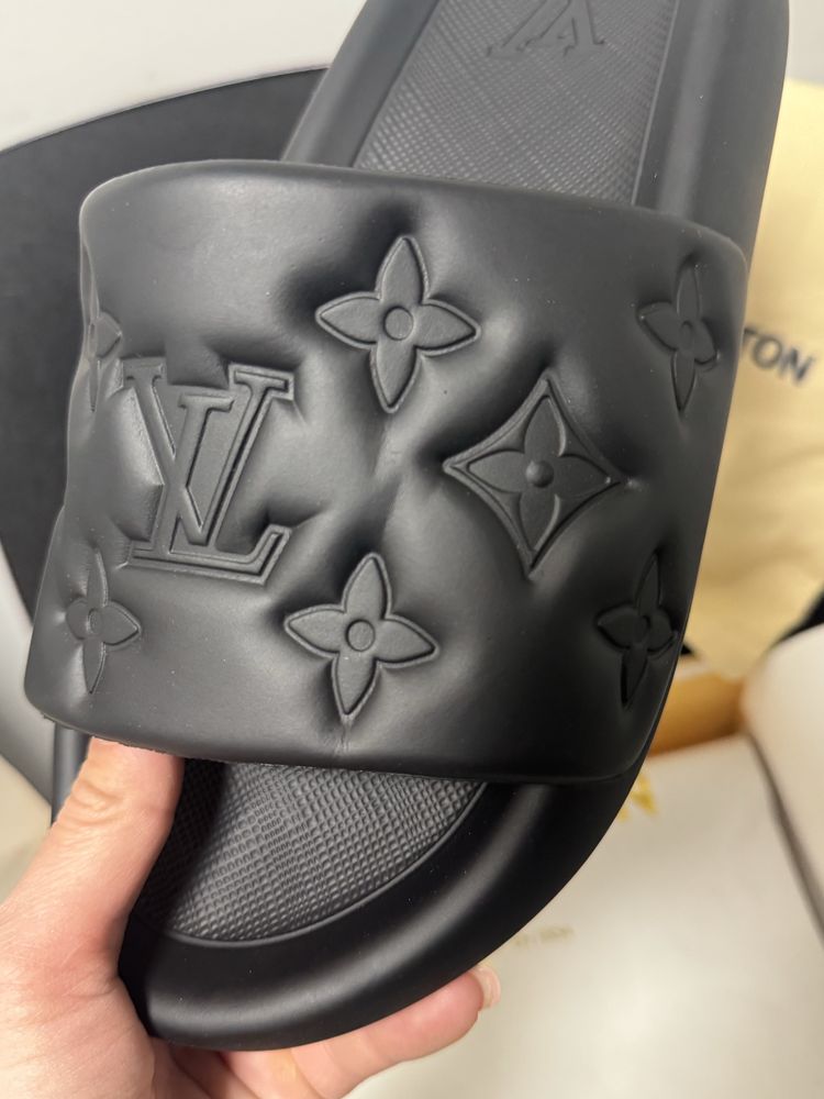 Louis Vuitton LV slide klapki laczki yeezy 41 meskie