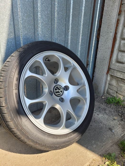 Felgi aluminiowe 15 cali 4x100 vw golf