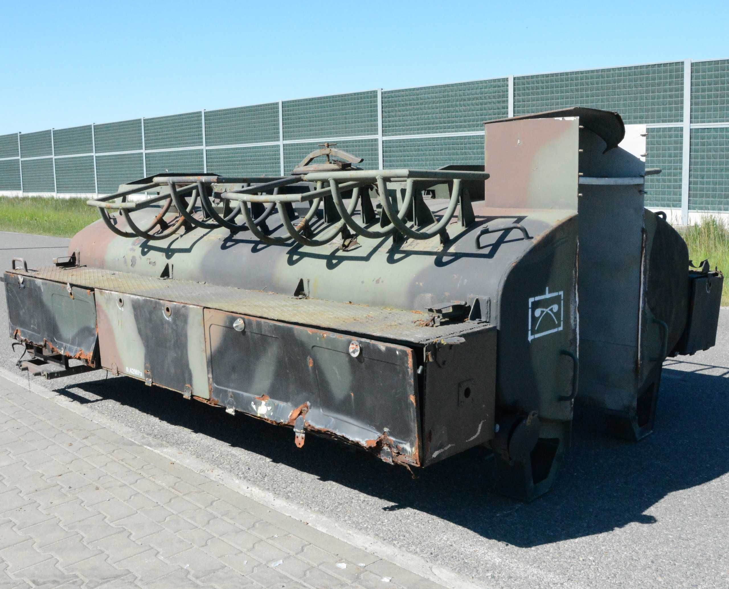 Zbiornik paliwowy 3500l