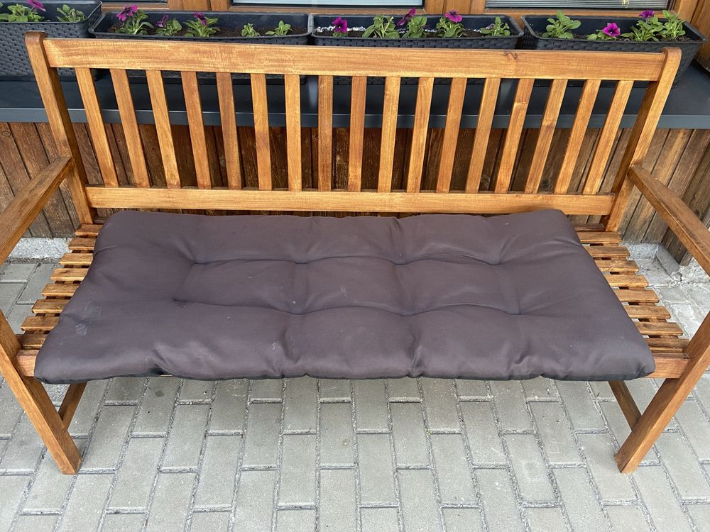 poduszka ogrodowa na ławkę huśtawkę 120 x 55 cm