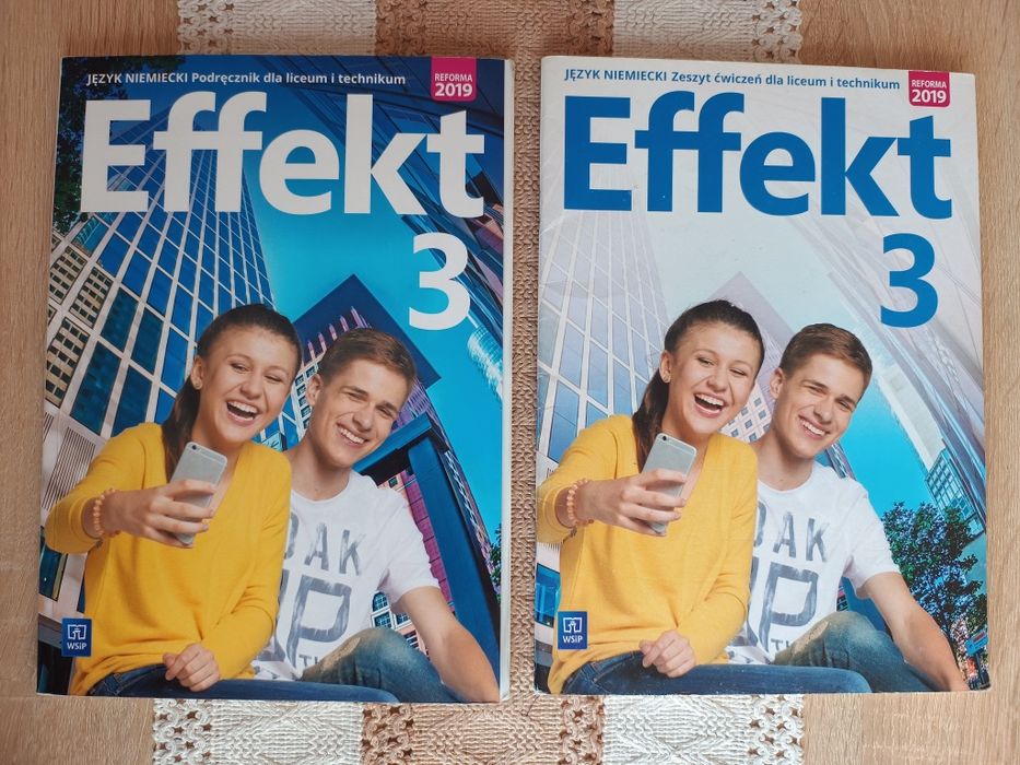 Podręcznik+ćwiczenia do jęz.niemieckiego liceum technikum EFFEKT 3