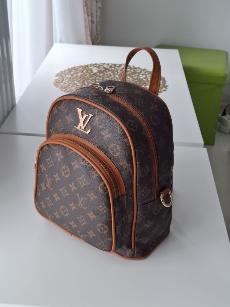 Plecak Louis Vuitton Brązowy