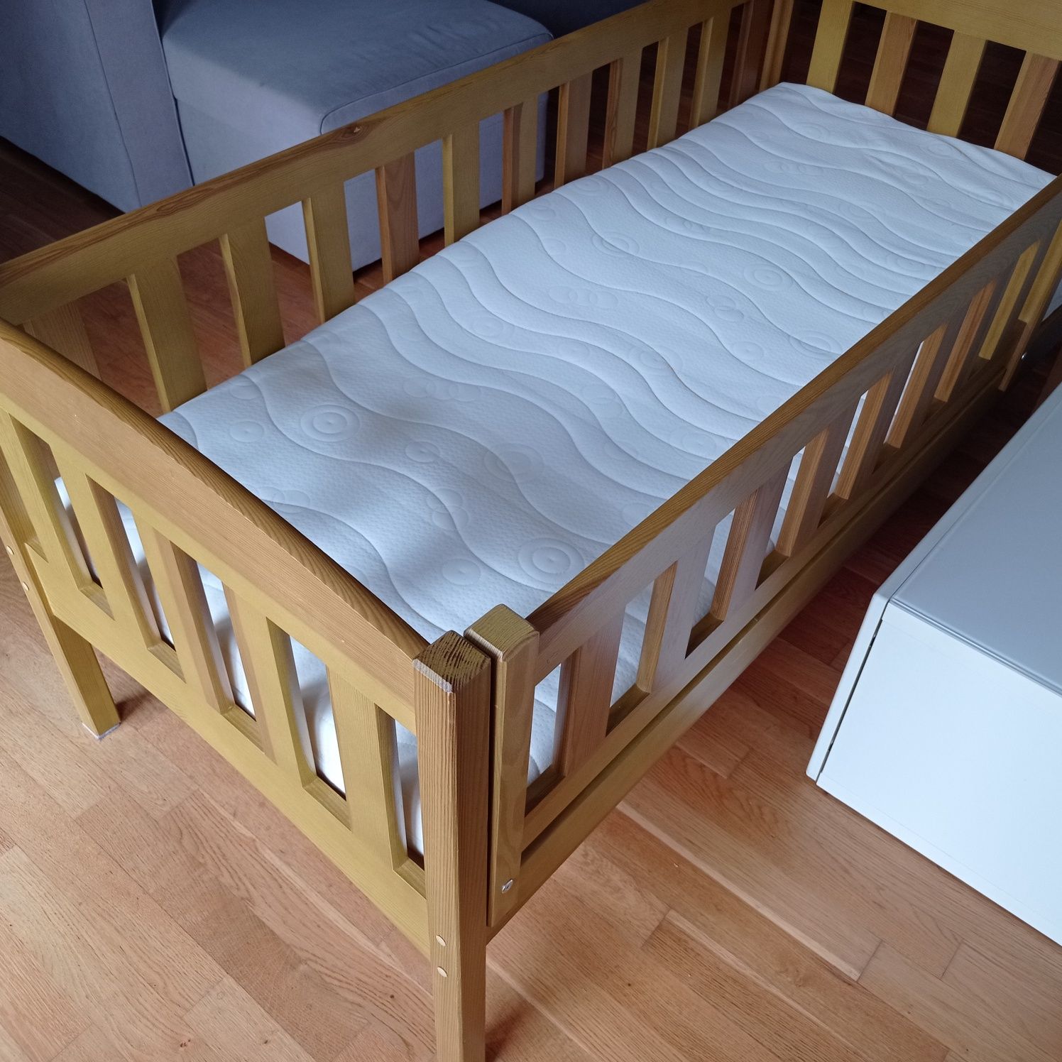 Łóżko drewniane 160 x 70 Lano meble