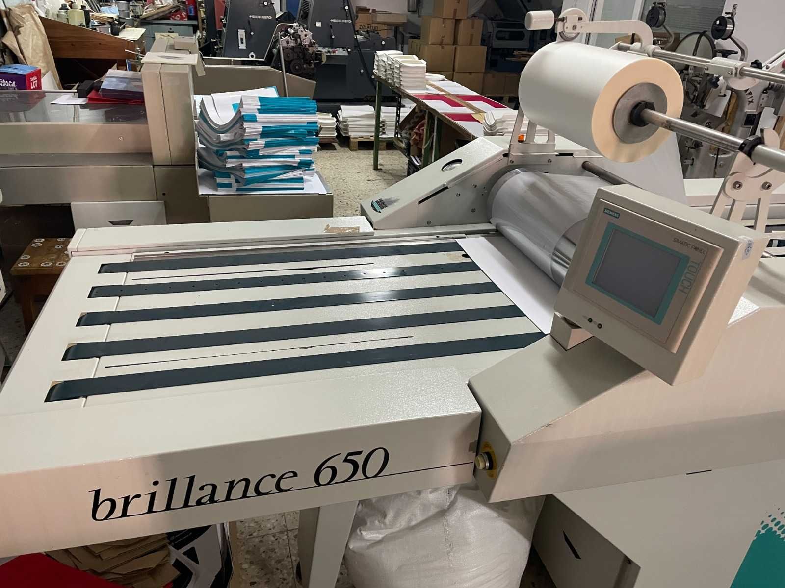 Maquina de Plastificar a quente Brillance 650