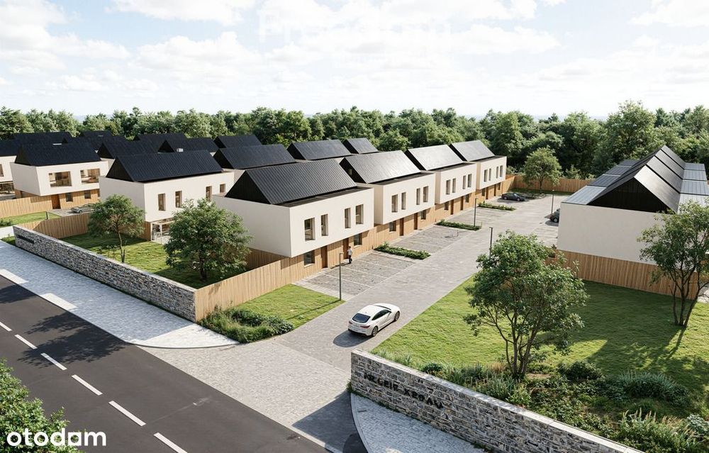 Nowy dom na kameralnym osiedlu w Opolu.
